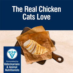 Serving bowl of Blue Buffalo wet cat food for adult cats
