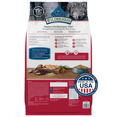 Blue Buffalo Wilderness high-protein-kibble: protein-rich bites support muscles