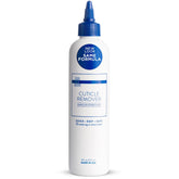 Blue Cross Cuticle Remover bottle 8oz demonstrating professional hydration for nails.