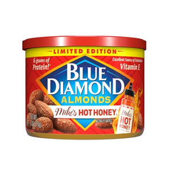 Crunchy almonds with glossy honey-chili glaze—texture and aroma captured in a snack.