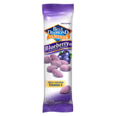 Blue Diamond Blueberry Almonds bag closeup, protein-rich snack for any time.
