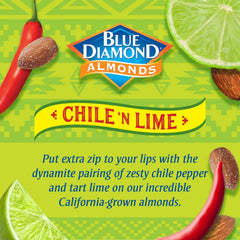 Blue Diamond Chile n' Lime snacking plate featuring family-friendly flavor.