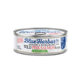 Blue Harbor Fish Co. Wild Pink Salmon in Water No Salt Added can, convenient ready-to-eat