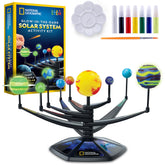 Blue Marble National Geographic glow solar system model kit assembly for hands on learning