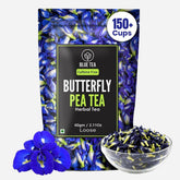 Blue Tea butterfly pea loose tea pack ready for antioxidant-rich daily ritual
