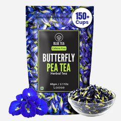 Blue Tea butterfly pea loose tea pack ready for antioxidant-rich daily ritual