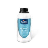BLUEBIRD gesso bottle closeup showing smooth, ready-to-use liquid primer