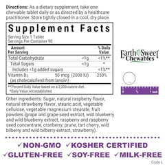 BlueBonnet raspberry-flavored chewables pack shown as a tasty daily vitamin D3 supplement.
