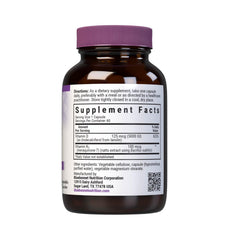 Close-up of capsules showing 60 servings per bottle.