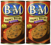 B&M Brown Raisin Bread loaf with a golden crust, ideal for toasting.