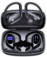 The bmani Ear Buds LED display case shows battery status for easy travel.