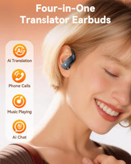 bmani Ear Buds deliver immersive stereo sound for music and calls.