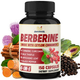BMVINVOL berberine capsules bottle for daily wellness support
