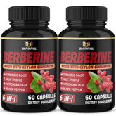 BMVINVOL berberine capsules bottle showing immune support in a daily ritual