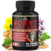 BMVINVOL Horny Goat Weed capsules bottle for daily energy support