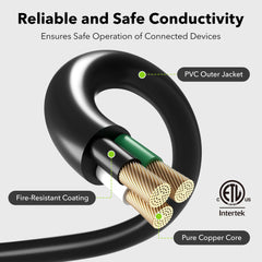 BN-LINK 16/3 SJTW wiring ensures durable, dependable power delivery.