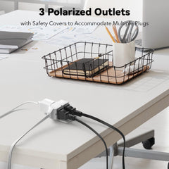 BN-LINK safety cap keeps unused outlets dust-free and protected.