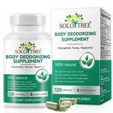 bnHUlMXw Chlorophyll Capsules bottle highlighting internal odor control for daily freshness.