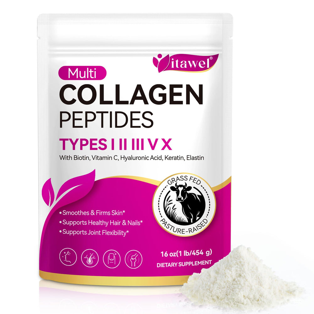 bnHUlMXw multi collagen bottle pour for easy daily use and potential joint support.