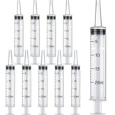 Boao 10-pack plastic syringes in sealed packaging for clean dispensing