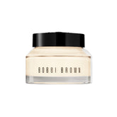Bobbi Brown Vitamin Enriched Face Base bottle closeup showing sleek packaging for makeup prep