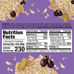 Bobo's Grape soft-chewy bar highlights nostalgic flavor and kid-friendly texture.