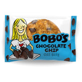 Bobo's Original Oat Bites chocolate chips pack front for on-the-go snacking