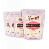 Bob’s Red Mill Coconut Flakes pack of four, ideal for baking and garnishes.