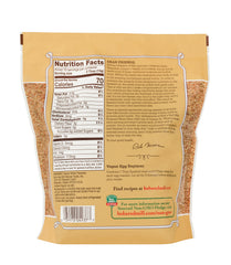 Bob's Red Mill flaxseed meal jar ideal for smoothies and baking