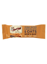 Bob's Red Mill Peanut Butter Chocolate & Oats Bar pack shown for on-the-go snacking