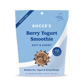 Bocce's Bakery Berry Smoothie for dogs, soft and chewy for easy chewing.
