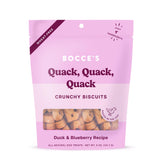 Bocce's Bakery oven-baked quack-quack treats offer a crunchy daily reward for dogs
