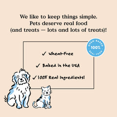Bocce's Bakery Sunday Roast bites—wheat-free formulation supporting dogs with sensitive mouths.