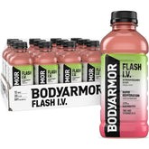 BODYARMOR Flash IV bottle with strawberry kiwi flavor for fast hydration