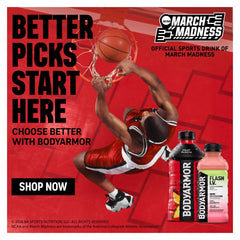 BODYARMOR Flash I.V. Orange 12-pack for sustained hydration during busy days