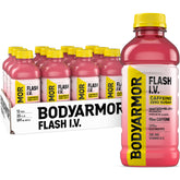 BODYARMOR Flash I.V. Watermelon Punch bottle ready for rapid hydration after workouts
