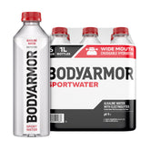 BODYARMOR SportWater bottle close-up for crisp, refreshing hydration on demand.