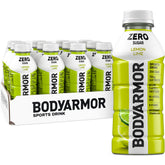 BODYARMOR Zero Sugar Lemon Lime bottle shows sugar-free hydration for everyday use.