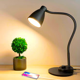 BOHON LED desk lamp base with USB port for convenient charging while you work