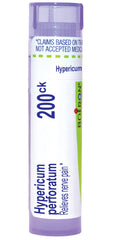 Boiron Hypericum 200CK bottle front showing packaging and branding for nerve support