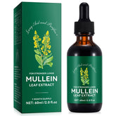 BOIUOITI Mullein Drops bottle pour for lung cleansing and easier breathing.