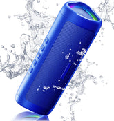 BolaButty brand Bluetooth speaker front view with rich stereo sound for home listening