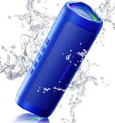 BolaButty brand Bluetooth speaker front view with rich stereo sound for home listening