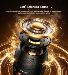 BolaButty Bluetooth speaker with AUX port for wired playback