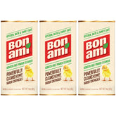 BON AMI powder cleanser cleans kitchen grime on various surfaces