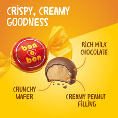 Bon o Bon Milk Chocolate Silk Texture—rich, melt-in-your-mouth experience.