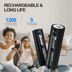BONAI pre-charged batteries work right out of the box in remotes and toys.