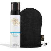 Bondi Sands Self Tanning Foam bottle showing lightweight formula for an even bronze.