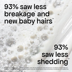 BondiBoost HG shampoo application demonstrating rich lather on scalp