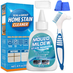 Bondtech Home Stain Remover Gel bottle applied on washing machine seal for deep cleaning.